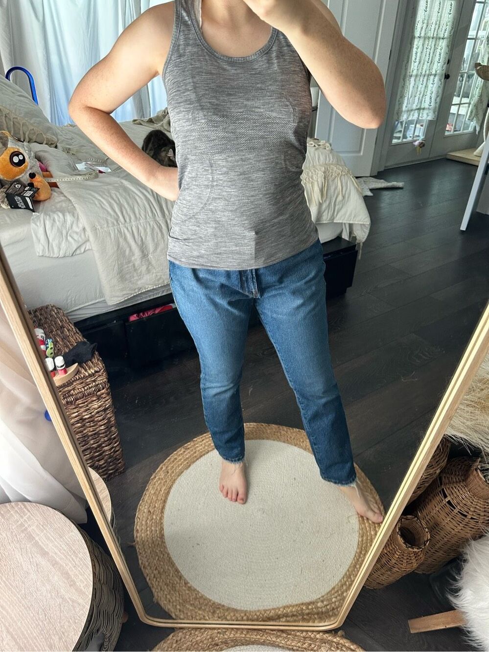 Lululemon Women’s 6 Grey Swiftly Tank Top